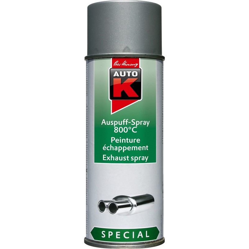 Aérosol pour échappement Gris Argent 233098